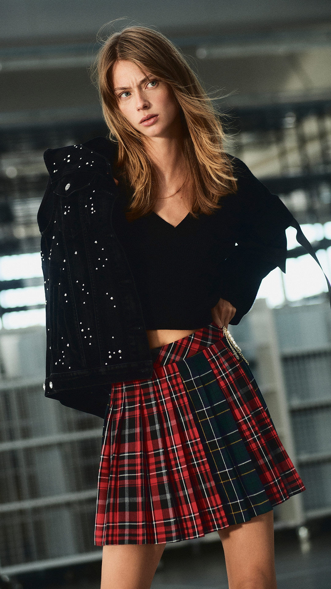 Ladies tartan boots on sale