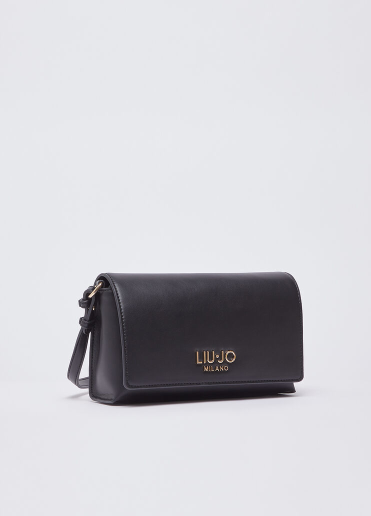 Sac port&eacute; &eacute;paule petit format noir Liu Jo - large image number 1