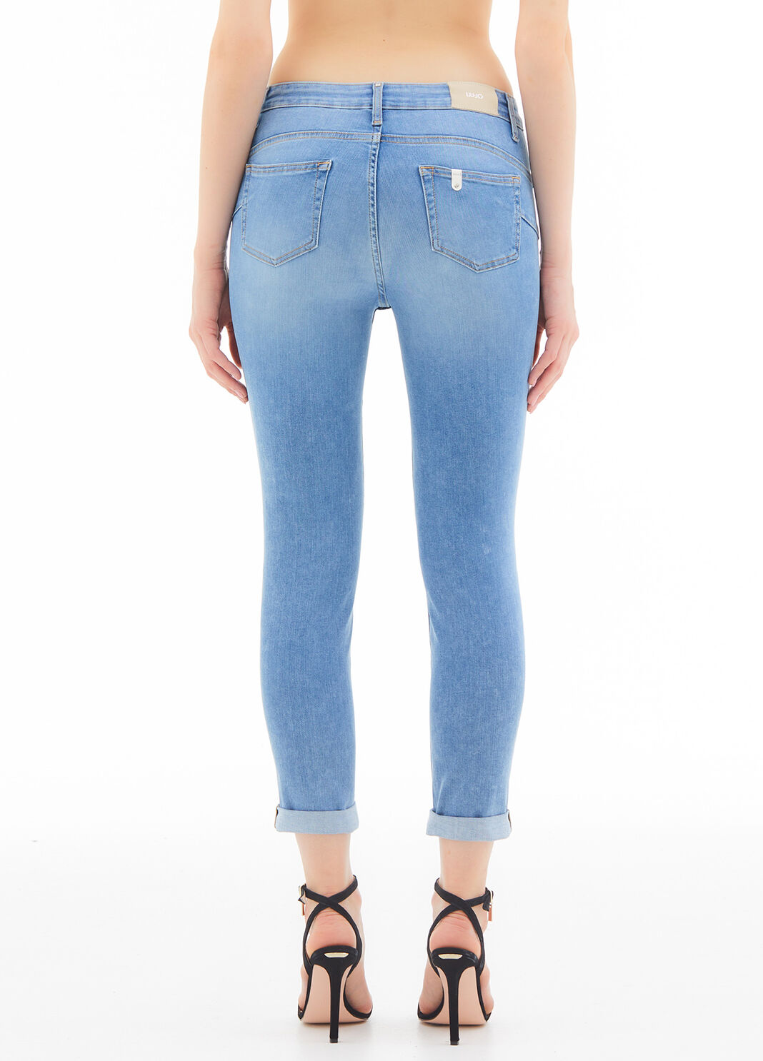 High-rise skinny jeans blue denim Liu Jo - large image number 1