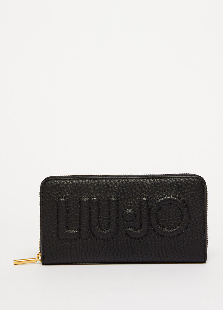 Eco-friendly zip-around wallet black Liu Jo - large image number 0