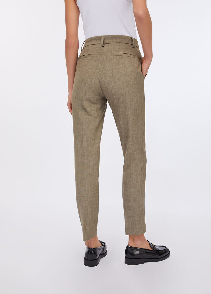 Cigarette trousers  asparagus Liu Jo - large image number 1 Cigarette trousers  asparagus Liu Jo - large image number 1