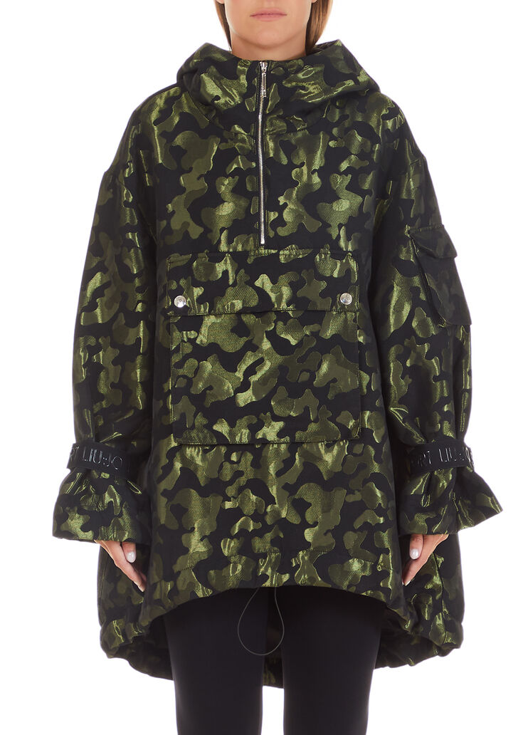 Camouflage-Parka mit Kapuze Grün Liu Jo - large image number 0 Camouflage-Parka mit Kapuze Grün Liu Jo - large image number 0