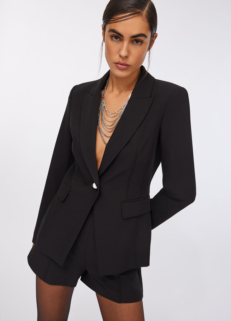 Blazer slim fit nero Liu Jo - medium Blazer slim fit nero Liu Jo - medium