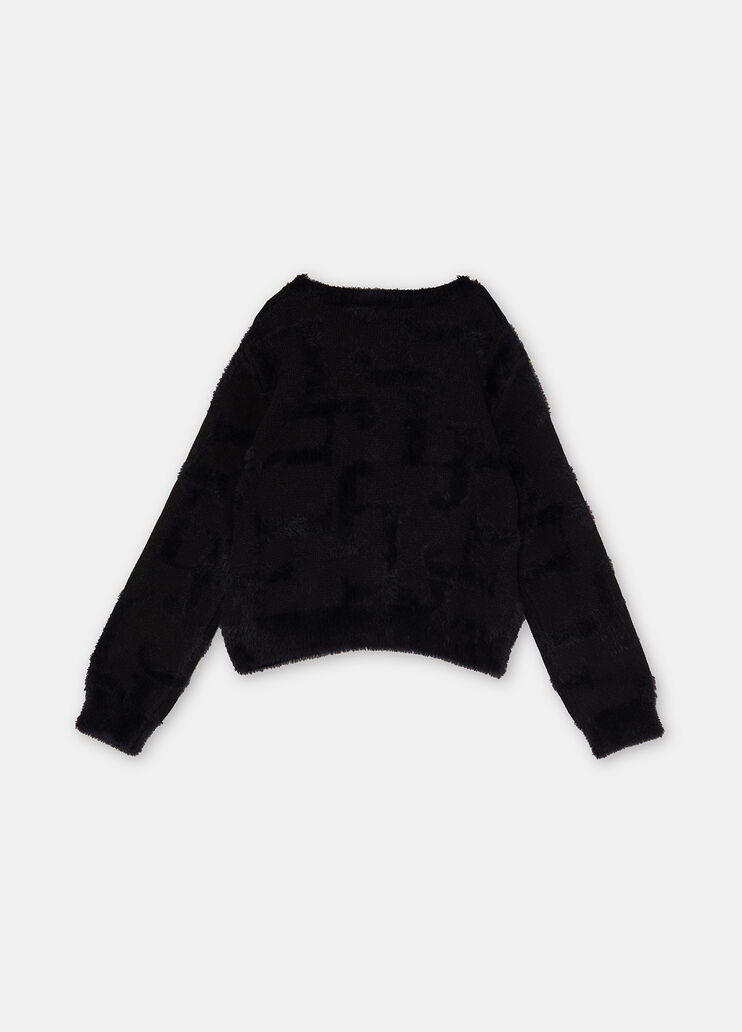 Cotton blend sweater black Liu Jo - large image number 3