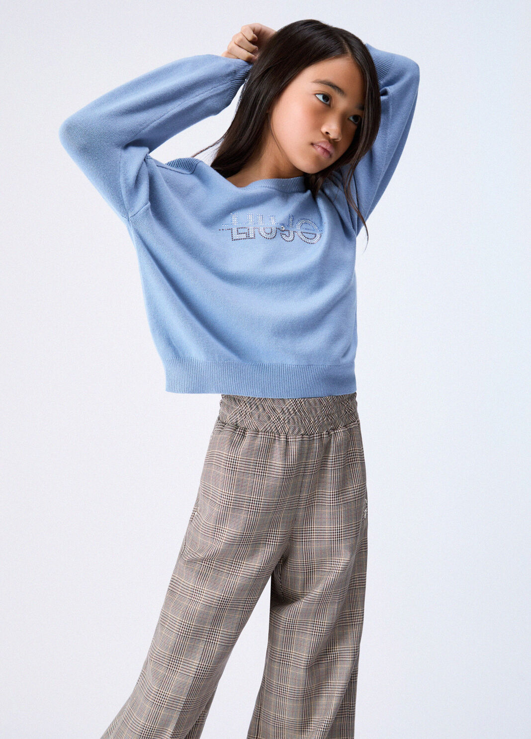 Long-sleeve T-shirt light blue Liu Jo - large image number 0