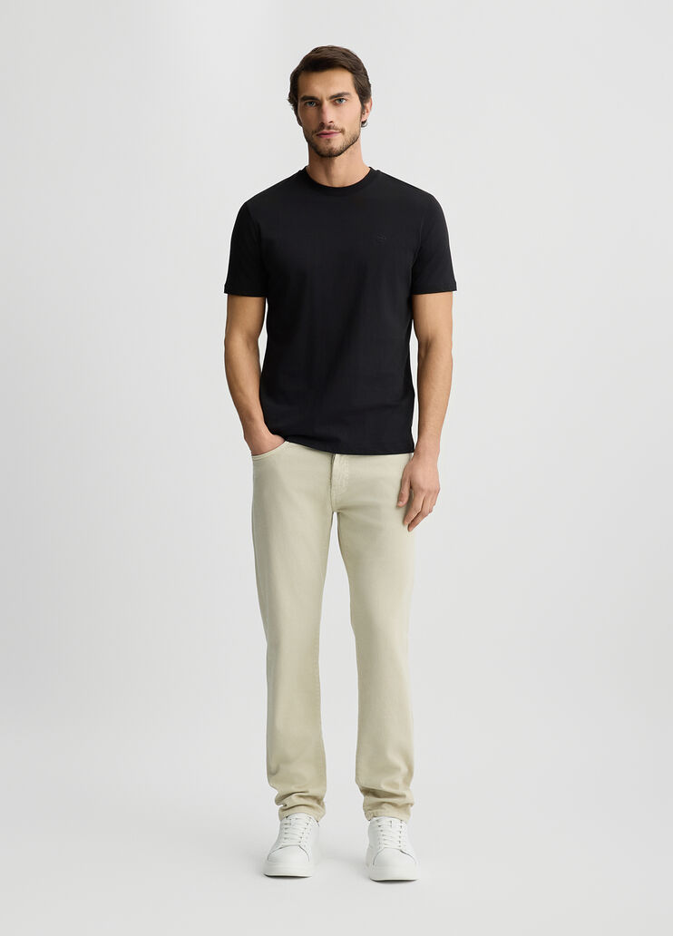 Black t-shirt with logo black Liu Jo - large image number 5 Black t-shirt with logo black Liu Jo - large image number 5