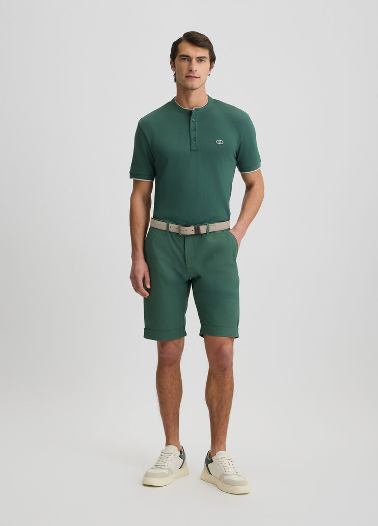 Men’s green Bermuda shorts dark green Liu Jo - medium Men’s green Bermuda shorts dark green Liu Jo - medium