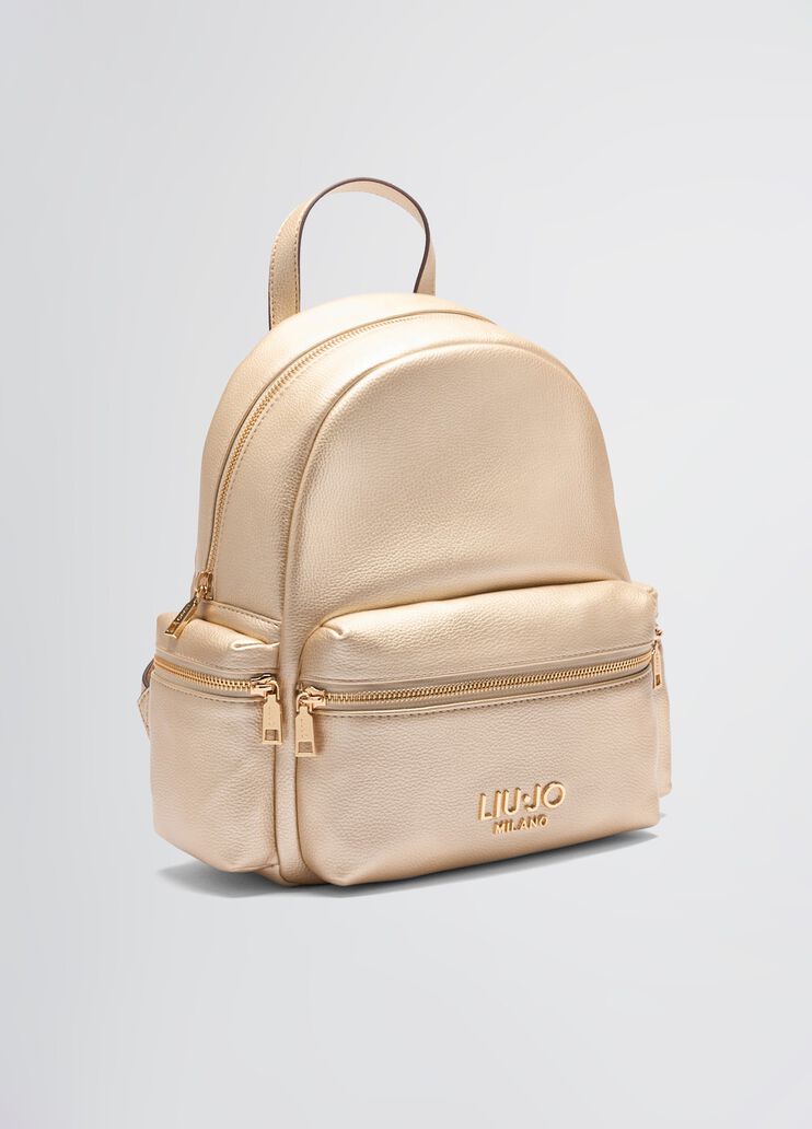 Gold backpack gold-colour Liu Jo - large image number 2