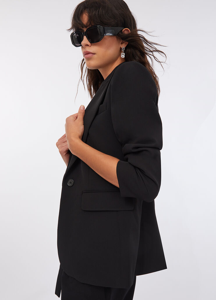 Slim-fit blazer black Liu Jo - large image number 2 Slim-fit blazer black Liu Jo - large image number 2