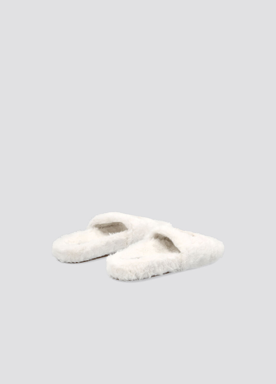 Белые шлёпанцы из синтетической ткани молочный Liu Jo - large image number 1