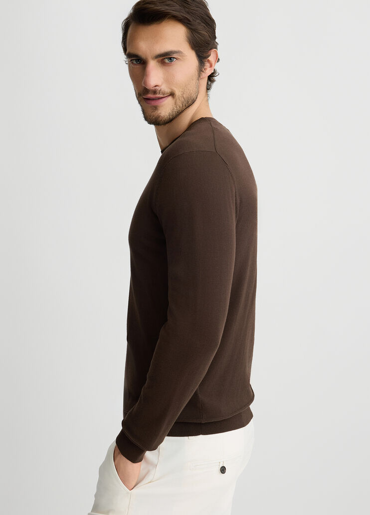 Men’s jumper chocolate Liu Jo - large image number 3 Men’s jumper chocolate Liu Jo - large image number 3