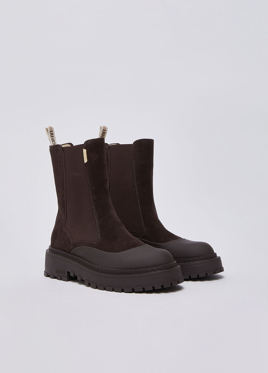 Stiefel beatles aus Veloursleder Mokka Liu Jo - large image number 1