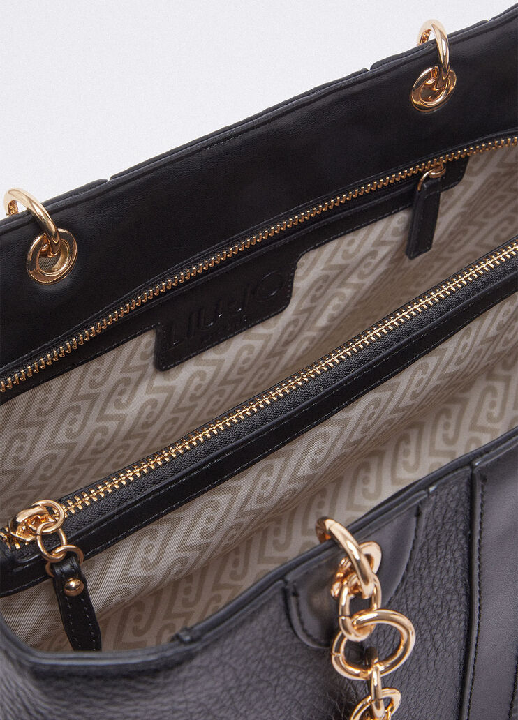 Medium shoulder bag black Liu Jo - large image number 5