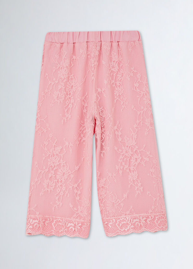 Lace trousers pink Liu Jo - medium Lace trousers pink Liu Jo - medium