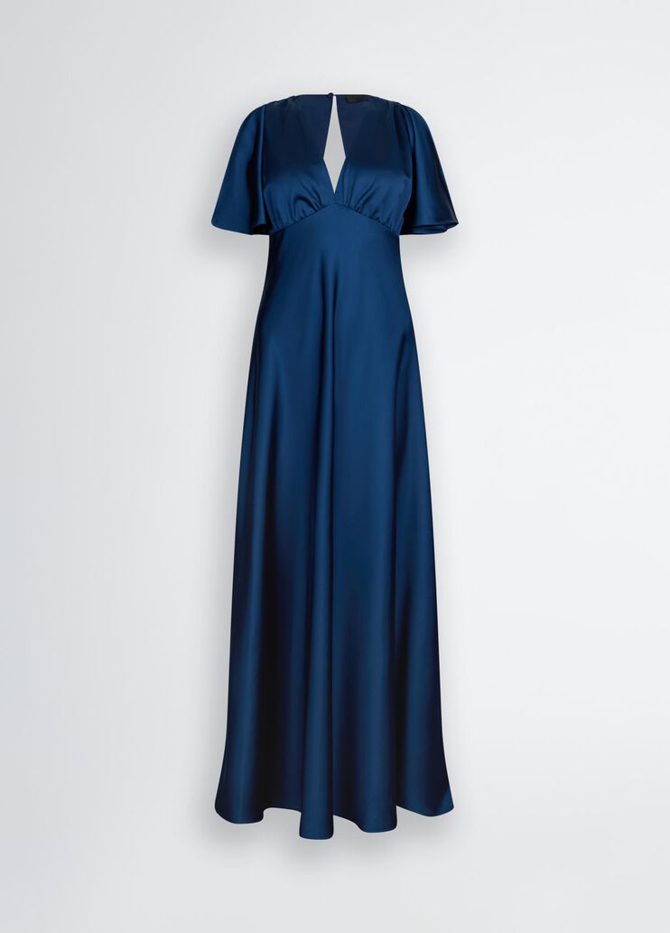 Long blue formal dress sapphire blue Liu Jo - large image number 6 Long blue formal dress sapphire blue Liu Jo - large image number 6