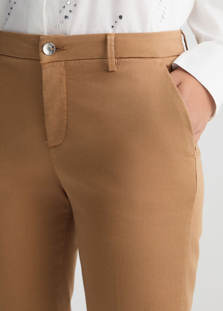 Beige chinos beige Liu Jo - large image number 2 Beige chinos beige Liu Jo - large image number 2