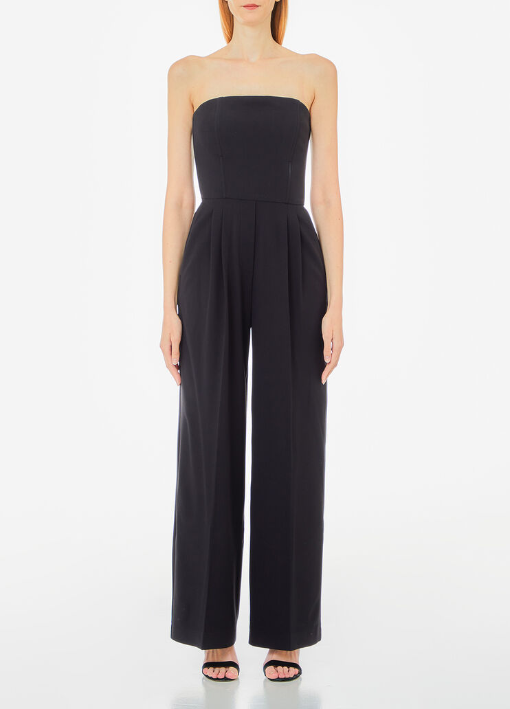 Stretch flannel jumpsuit black Liu Jo - medium Stretch flannel jumpsuit black Liu Jo - medium