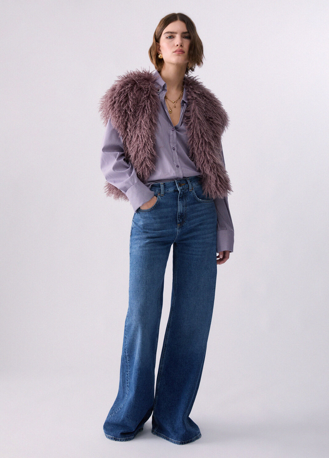Striped Shirt purple Liu Jo - large image number 5
