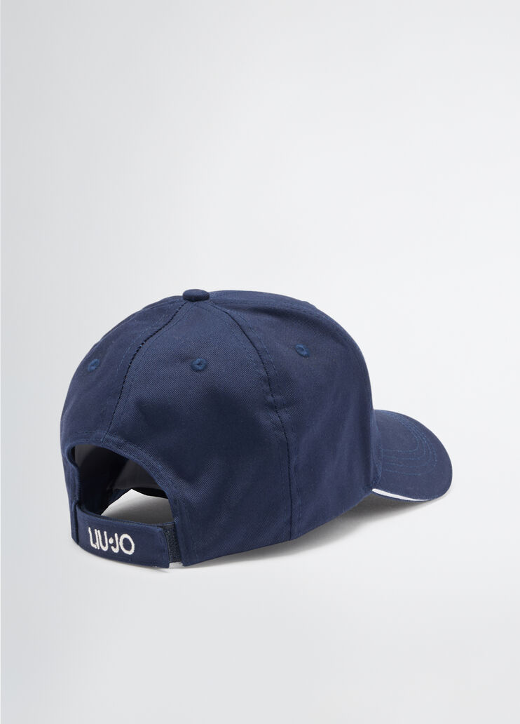 Baseball cap with logo Blue Liu Jo - large image number 2 Baseball cap with logo Blue Liu Jo - large image number 2