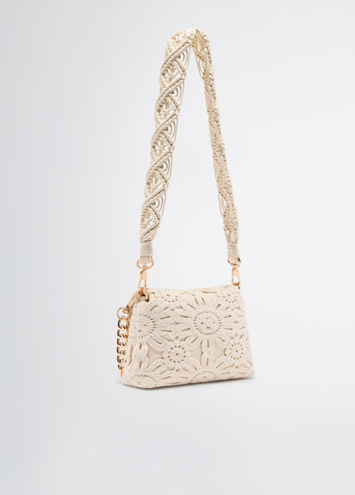 ハンドバッグ LIU JO LA PUFFY SMALL LAMINATED BAG Small LaPuffy bag with embroidery colour cream | Liu Jo