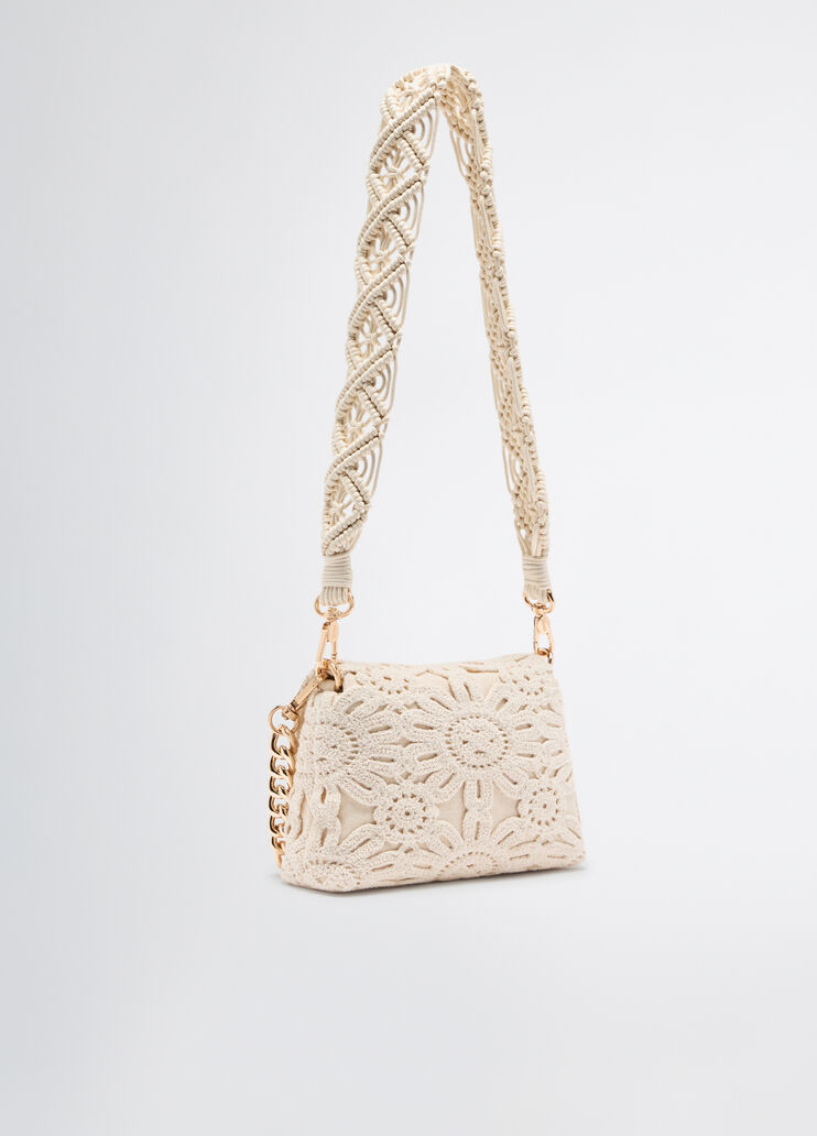 Small LaPuffy bag with embroidery cream Liu Jo - large image number 2 Small LaPuffy bag with embroidery cream Liu Jo - large image number 2