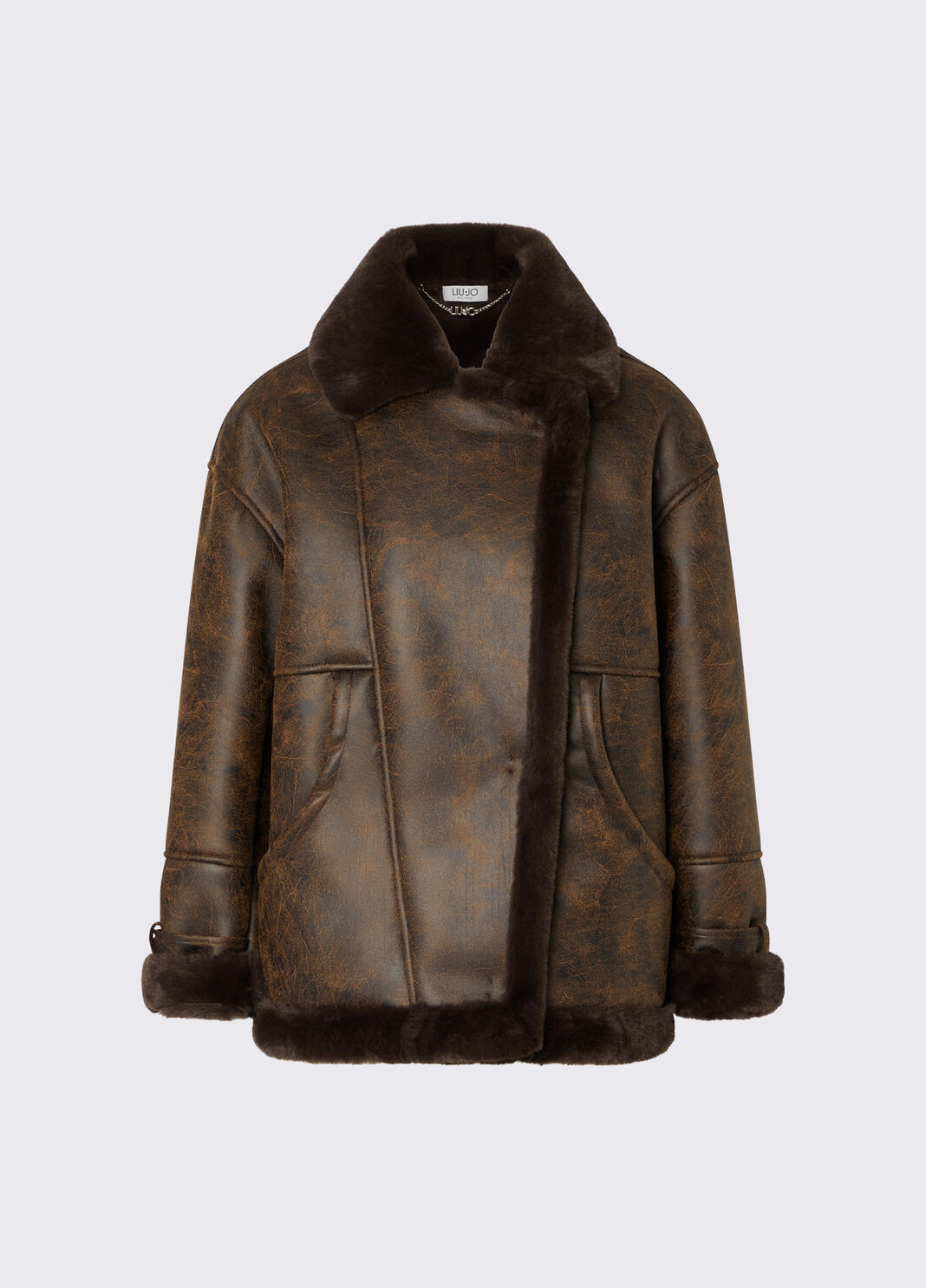 Aviator Jacket dark brown Liu Jo - large image number 6