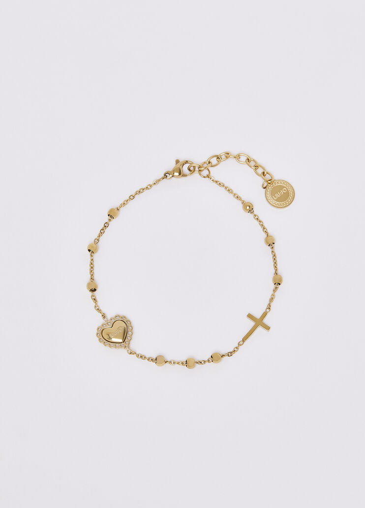 Bracciale con charm color oro Liu Jo - medium