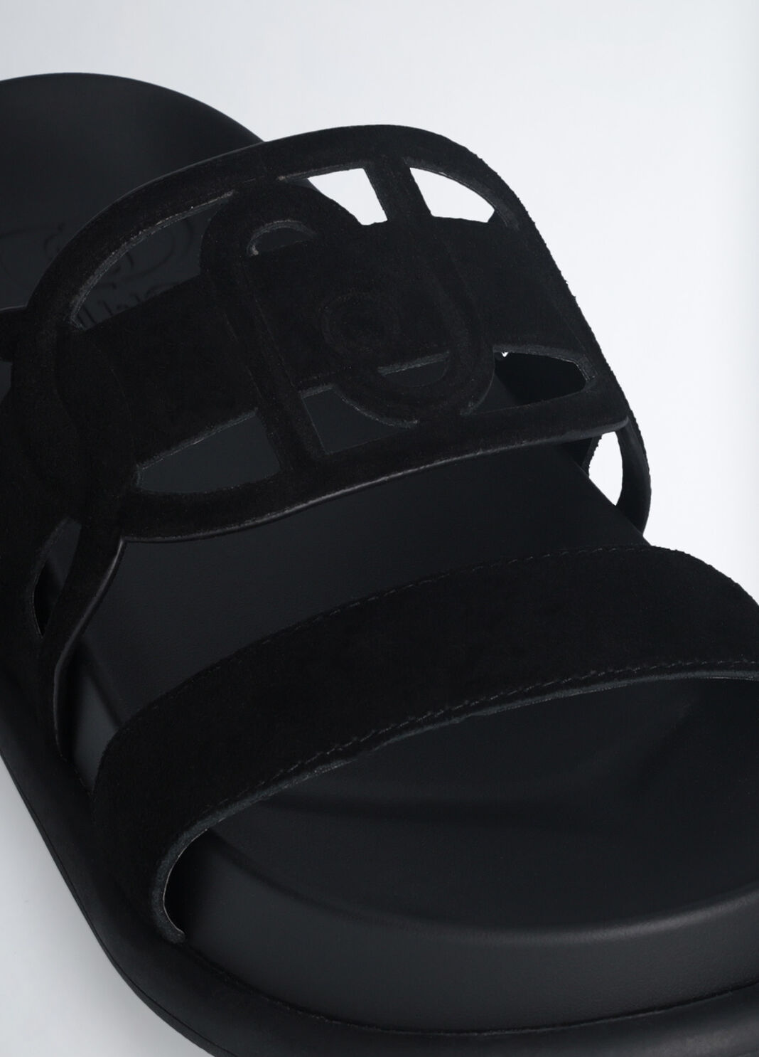 Mules avec maxi logo noir Liu Jo - large image number 8