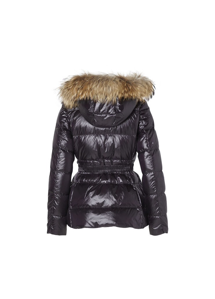 Doudoune à capuche noir Liu Jo - large image number 1