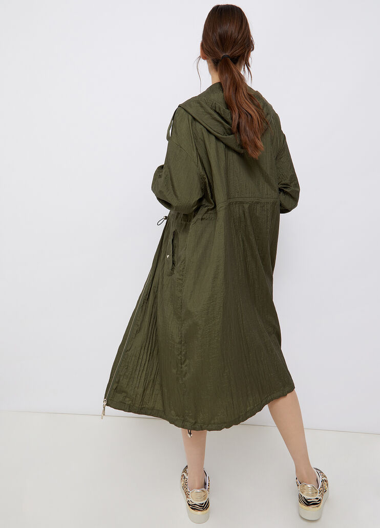 Lange Kapuzenjacke Camouflage Liu Jo - large image number 1 Lange Kapuzenjacke Camouflage Liu Jo - large image number 1