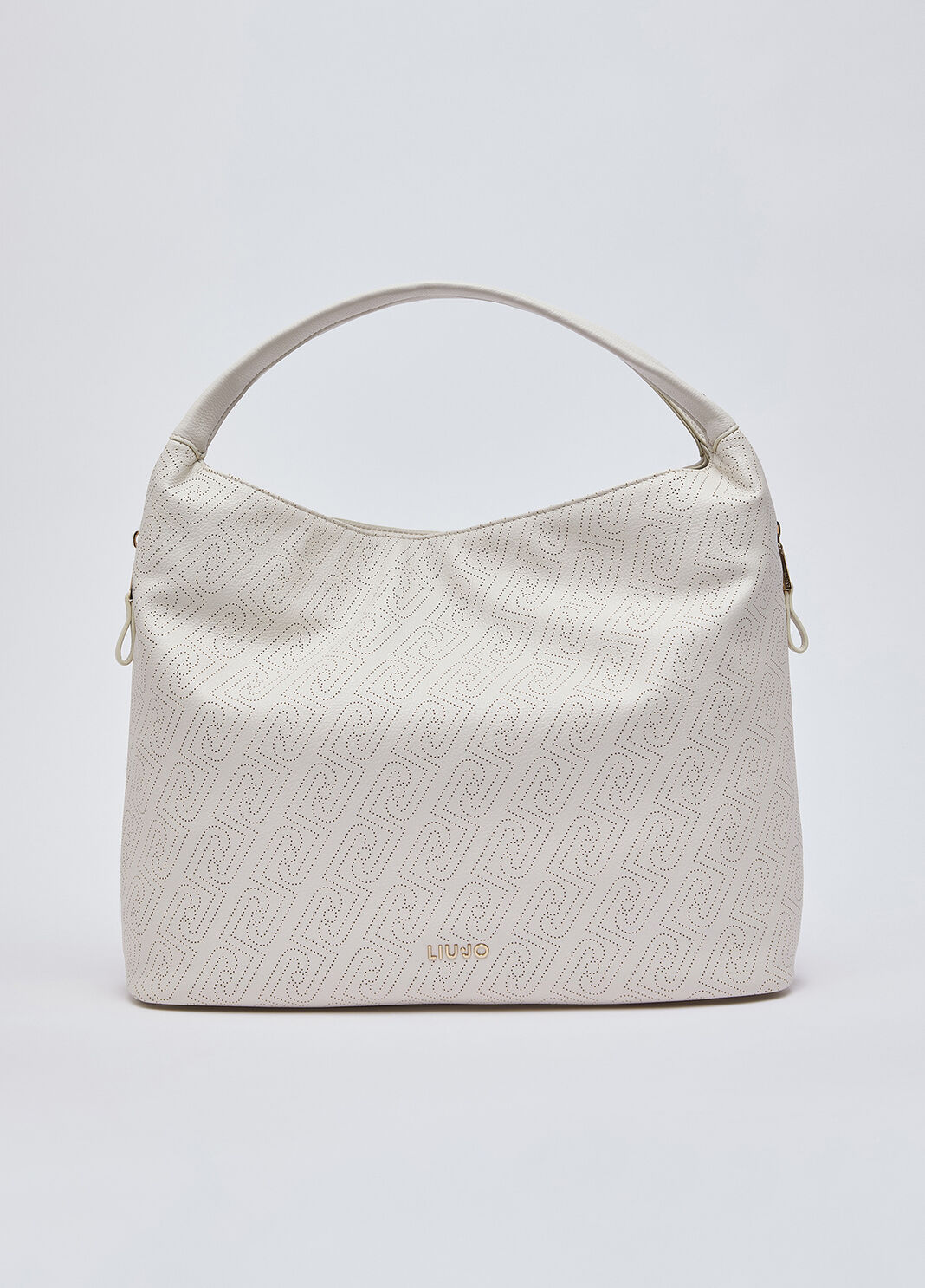 Tote bag with logo white Liu Jo - large image number 0