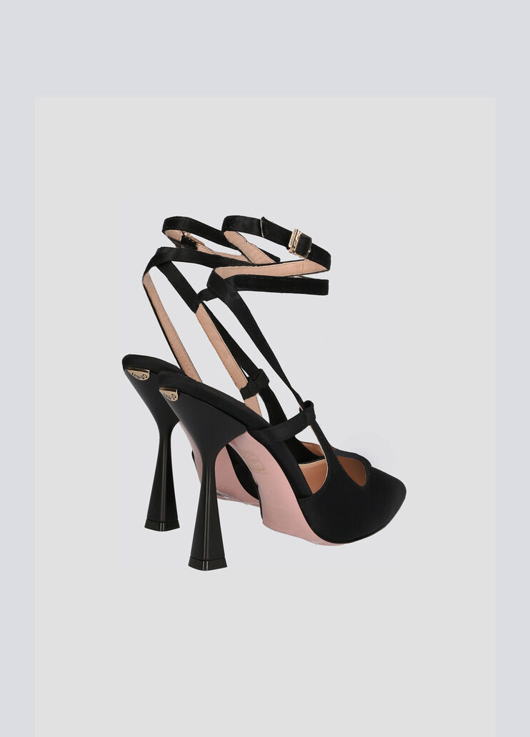 Satin court shoes  Black Liu Jo - large image number 2 Satin court shoes  Black Liu Jo - large image number 2
