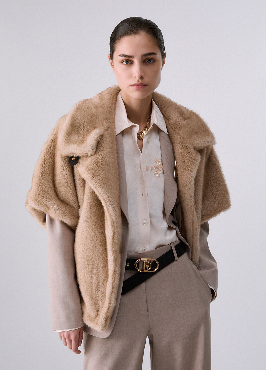 Faux Fur Cape angora Liu Jo - large image number 0