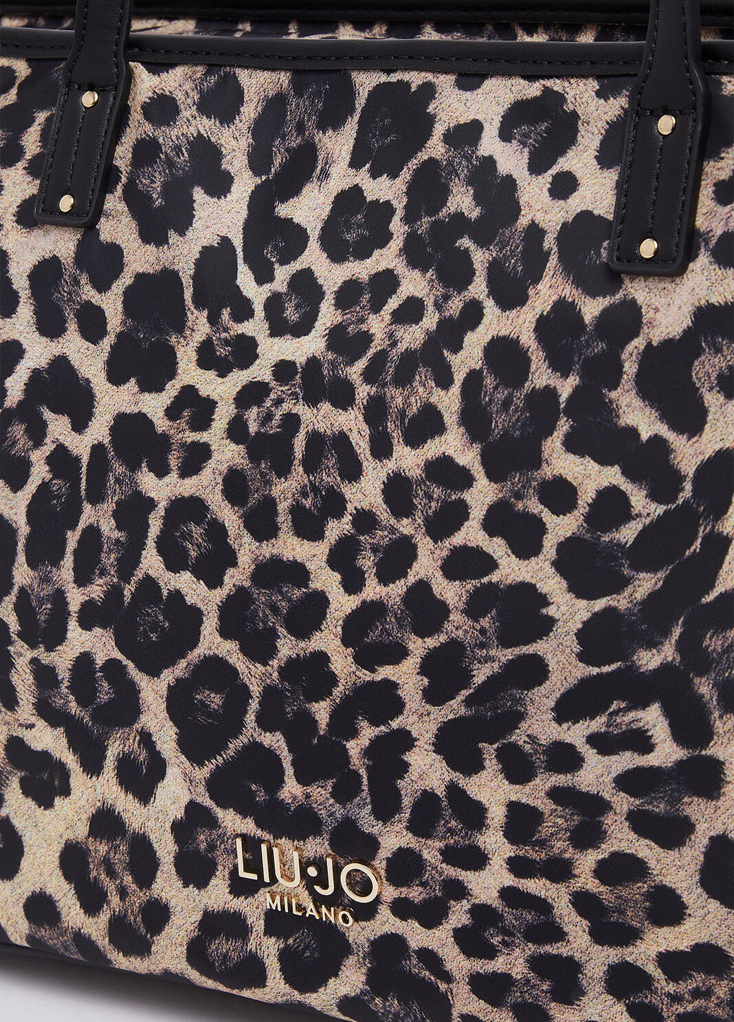 Bag tote medium animal-print black animal print Liu Jo - large image number 4