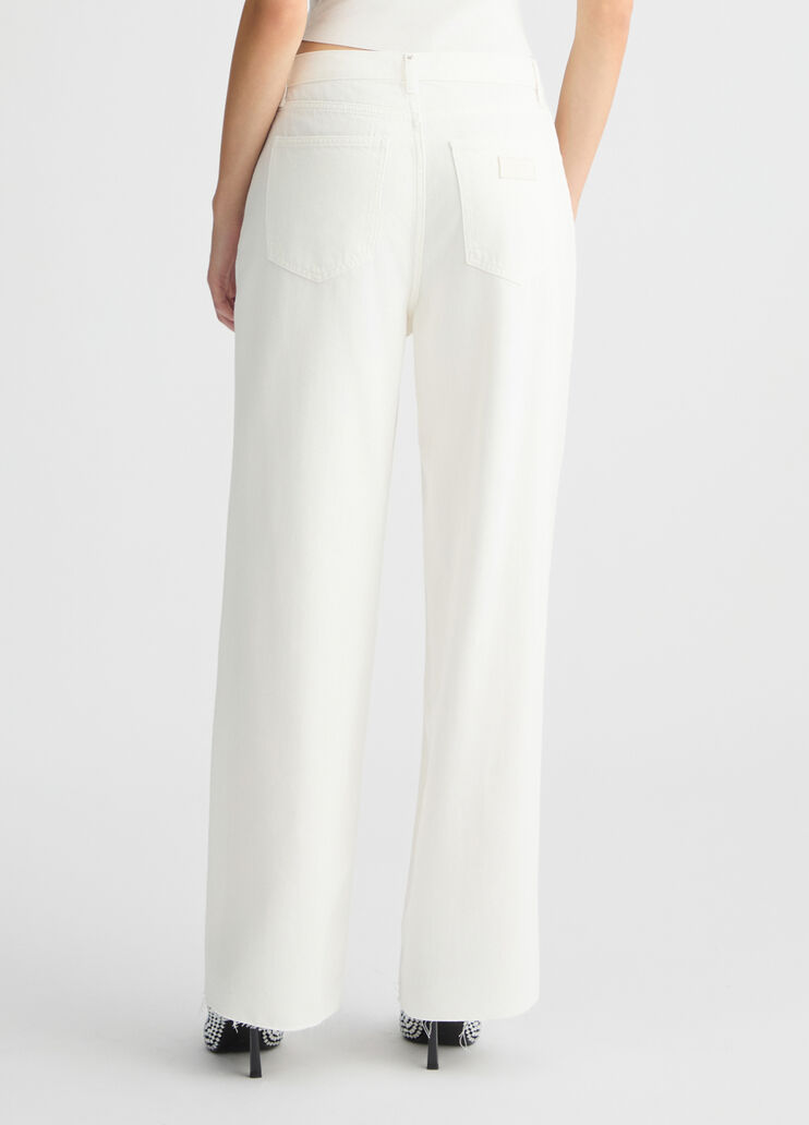 Wide-leg trousers white wool Liu Jo - large image number 1