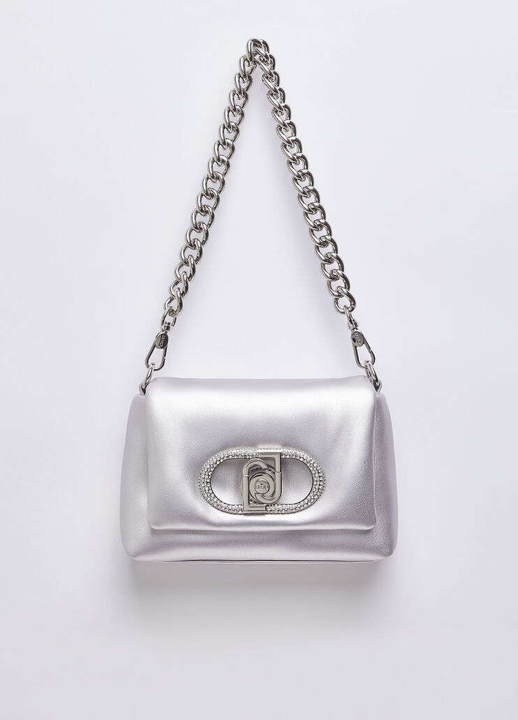 Small LaPuffy Bag silver Liu Jo - medium