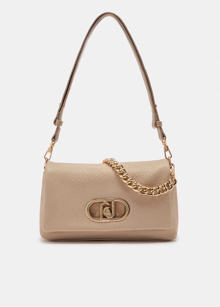 Medium LaPuffy bag beige Liu Jo - medium