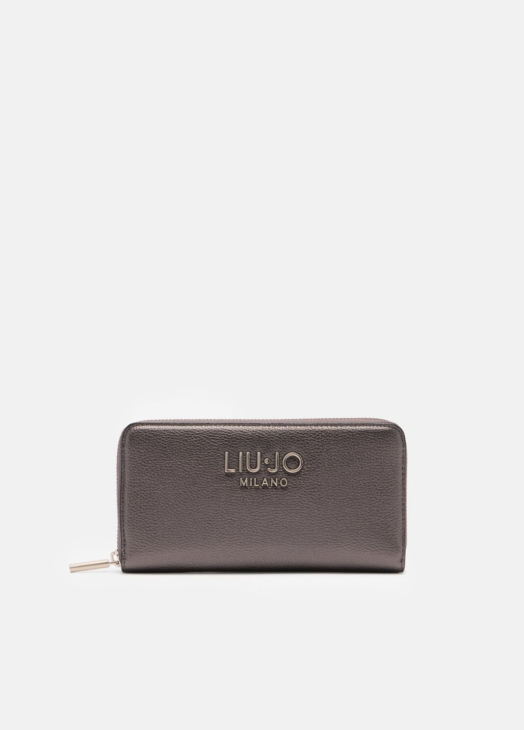 Large zip-around purse anthracite Liu Jo - large image number 0