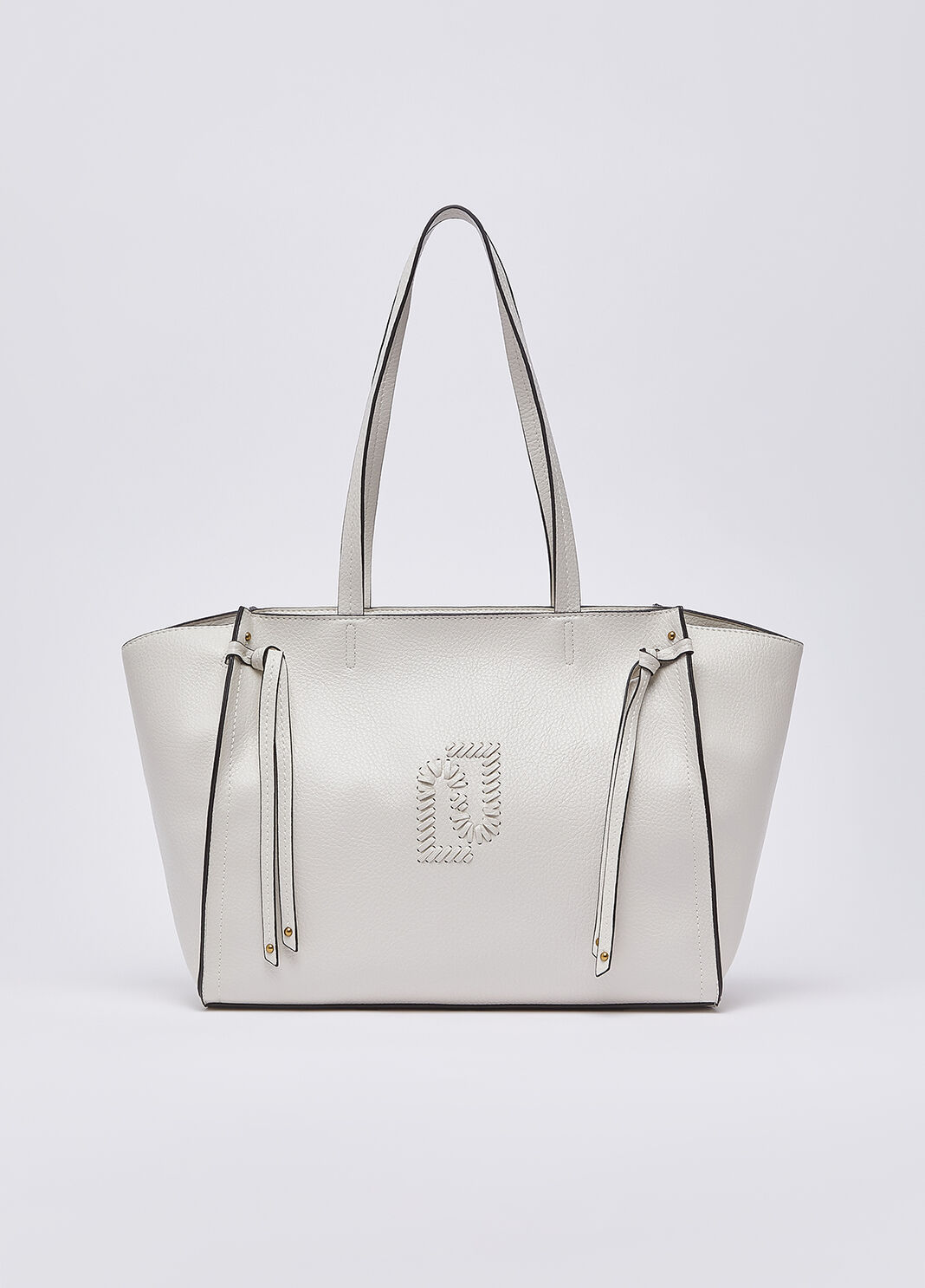 Large tote bag cream Liu Jo - large image number 1
