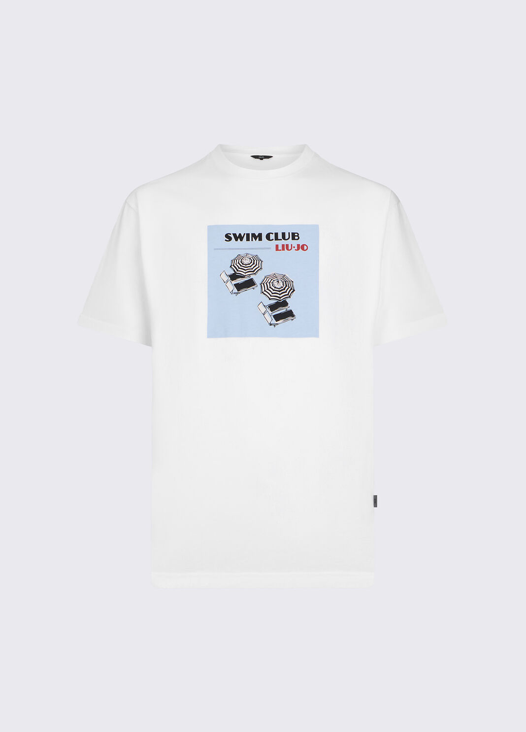 T-shirt with print white/umbrellas Liu Jo - large image number 6