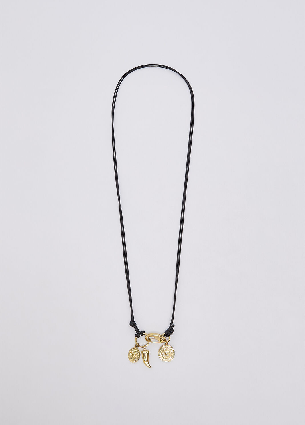Necklace long with charms a horn black Liu Jo - large image number 0