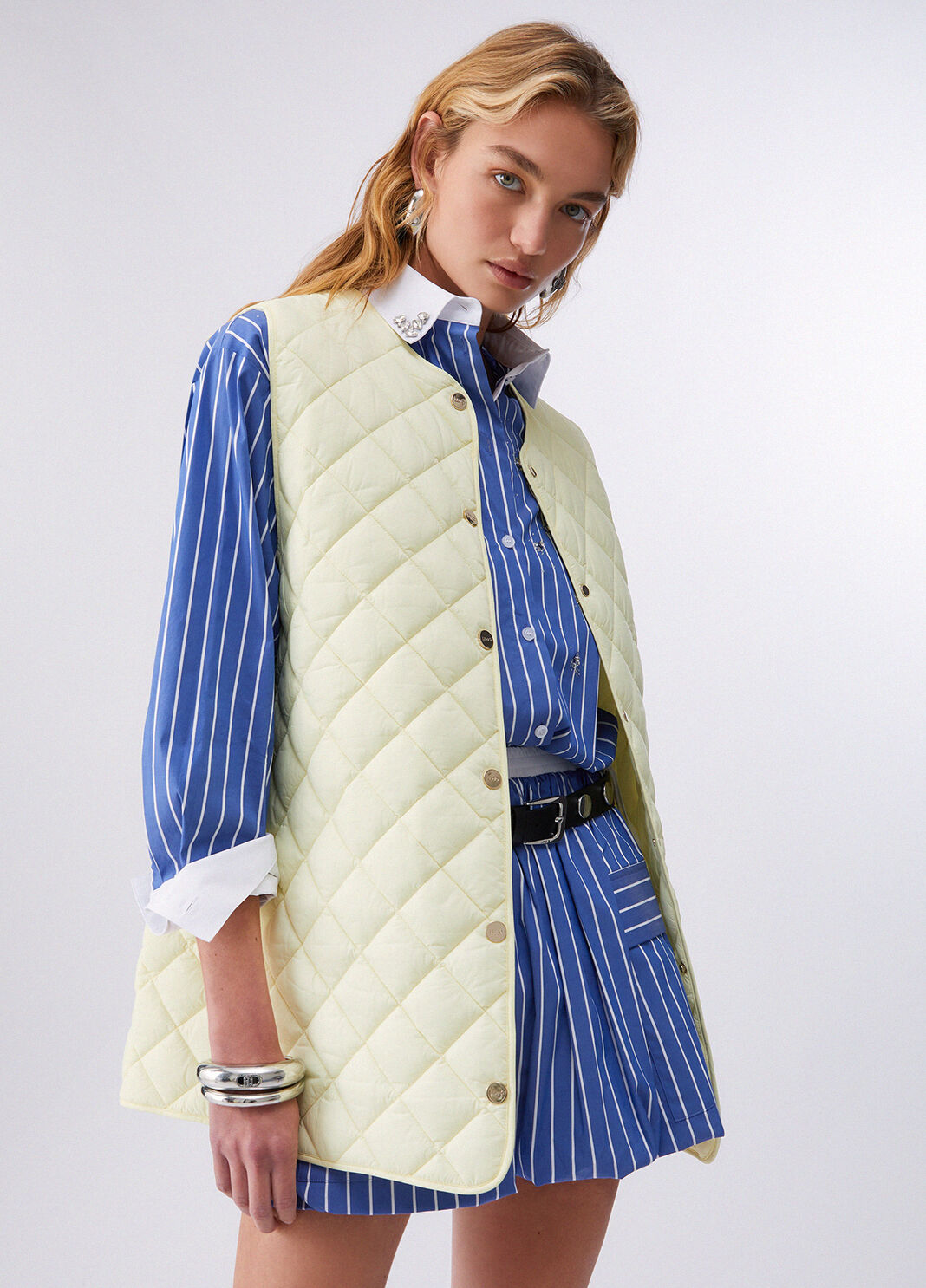 Parka con gilet giallo Liu Jo - large image number 4