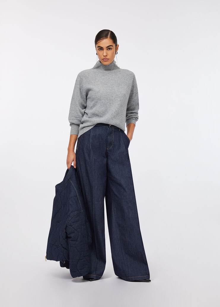 Jersey de lana y cachemira gris Liu Jo - large image number 5