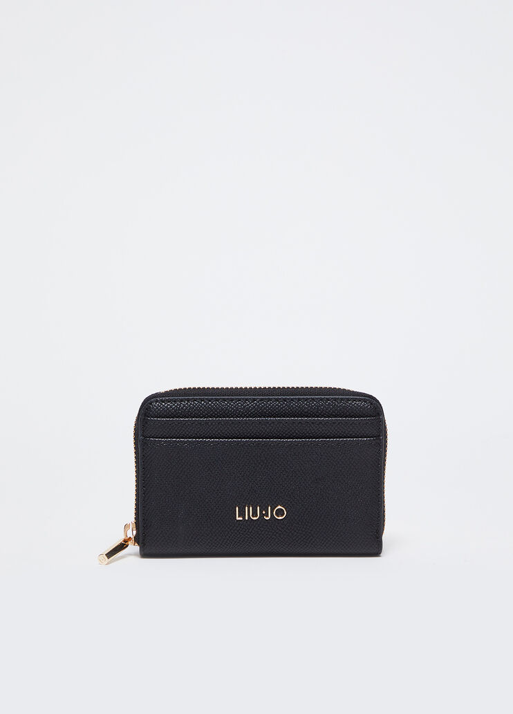 Small zip-around purse  black Liu Jo - medium Small zip-around purse  black Liu Jo - medium