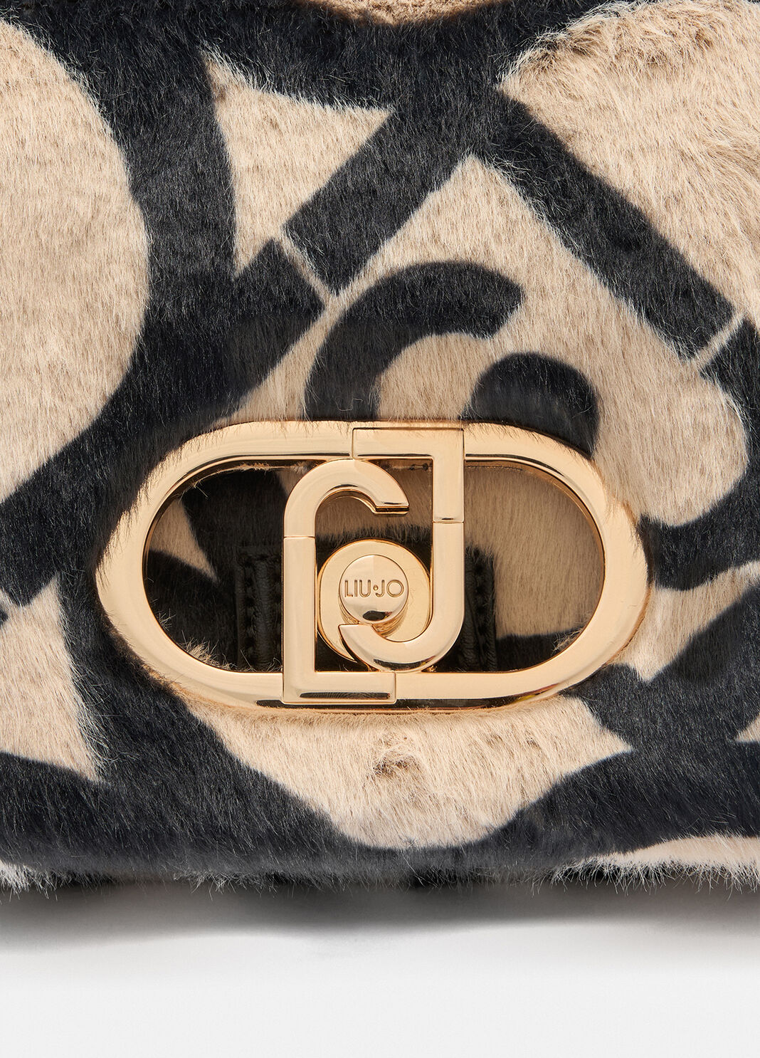 Средняя сумка LaPuffy с логотипом белый/черный Liu Jo - large image number 4