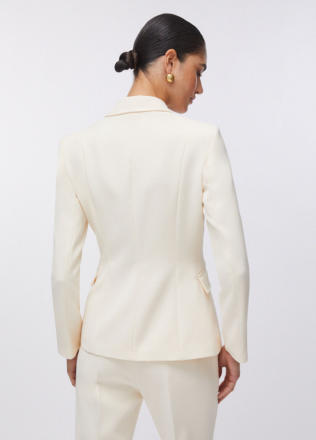 Schmal geschnittener Blazer Vanille Liu Jo - large image number 1