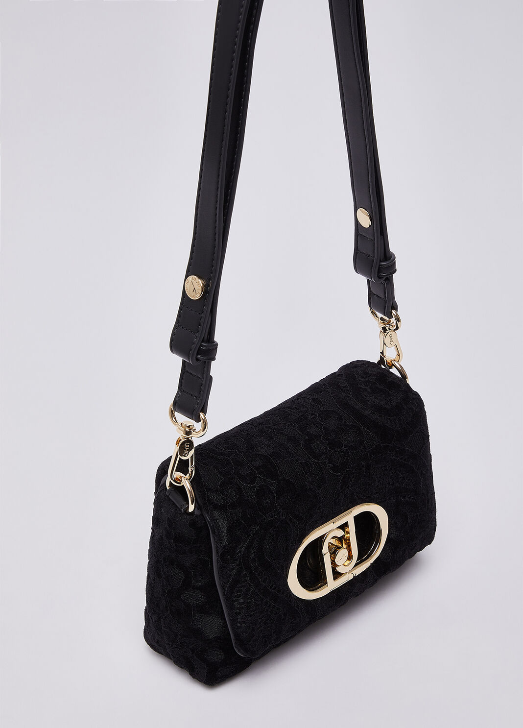 Small LaPuffy bag in lace black Liu Jo - large image number 5