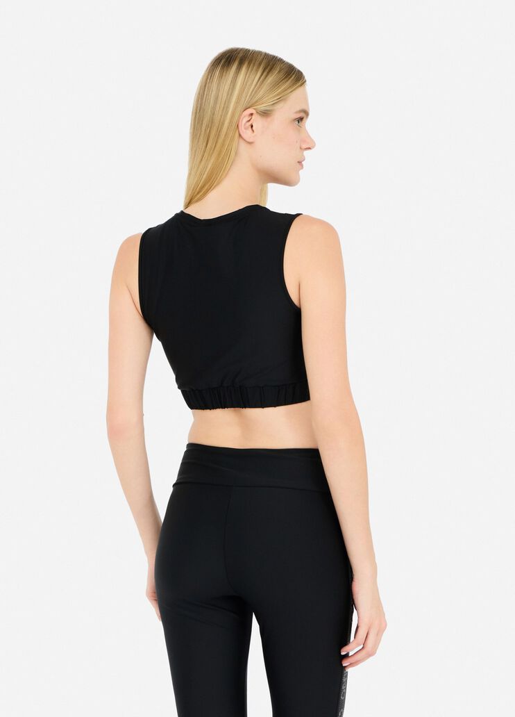 Top aus Jersey Schwarz Liu Jo - large image number 1 Top aus Jersey Schwarz Liu Jo - large image number 1