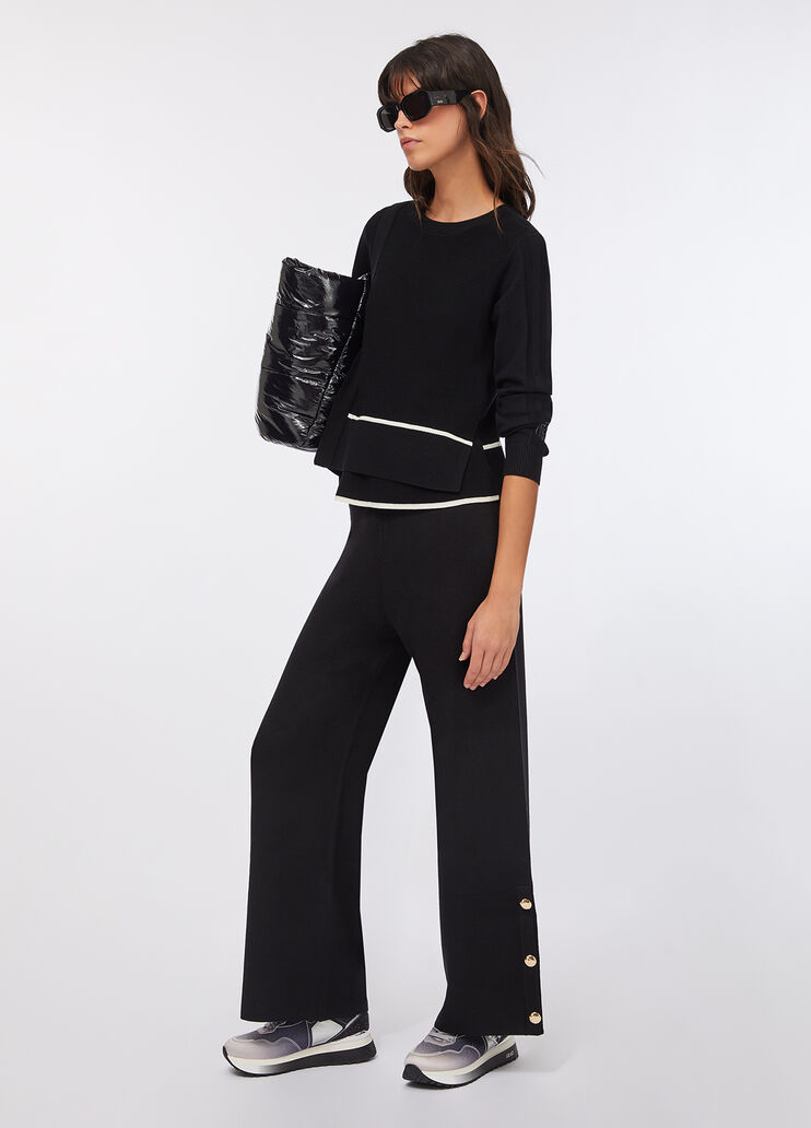 Pull Liu Jo Better noir Liu Jo - large image number 5