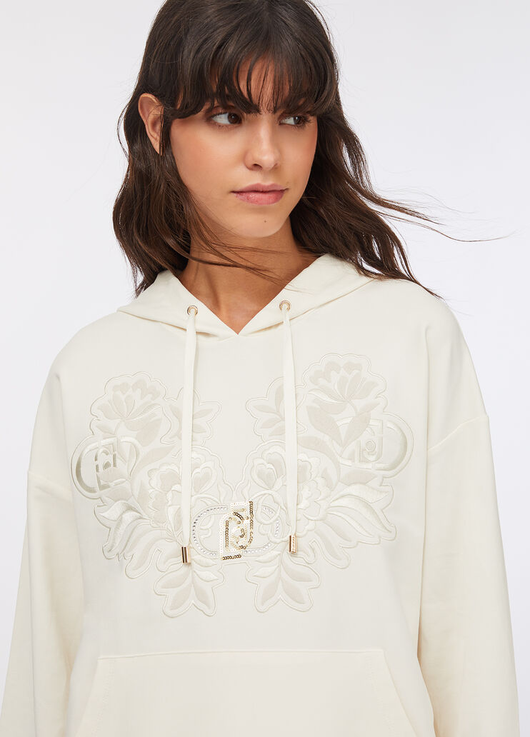 Liu Jo Better sweatshirt milk white Liu Jo - large image number 3